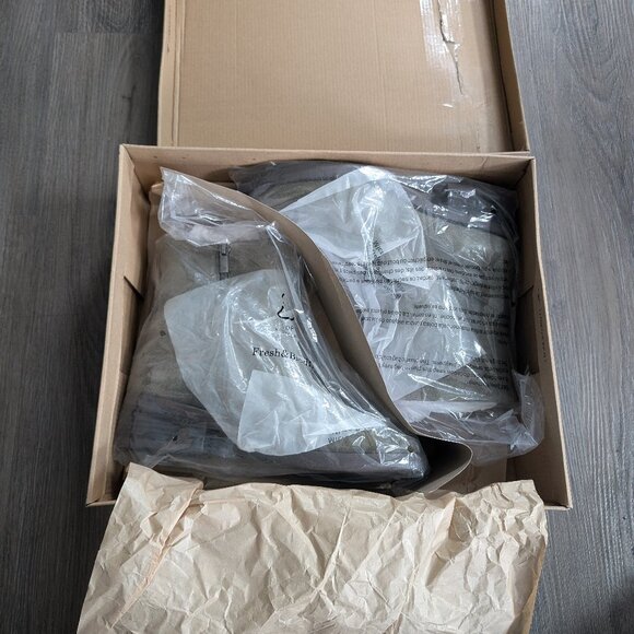 Lucky Brand Kazey Ankle Boot Suede Martini Green Sz8 - Picture 9 of 9